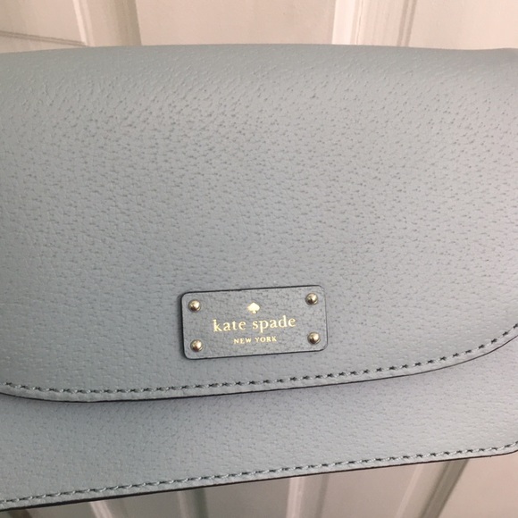 Kate Spade Mikka Grove Street Blue Crossbody Purse Bag - Picture 3 of 14
